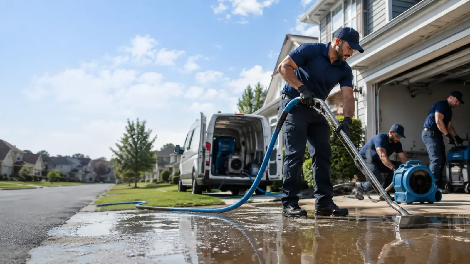 Flood Damage Restoration in O Kean, AR